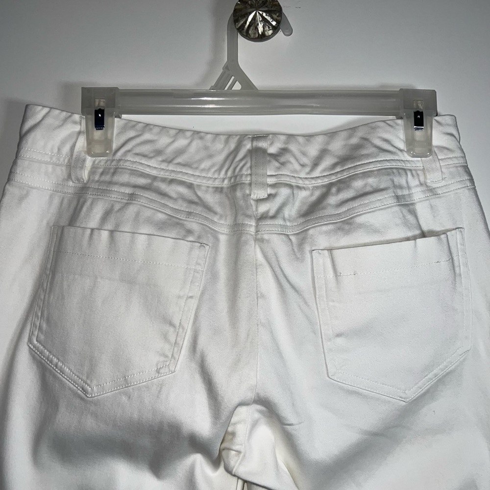 CACHÉ WHITE CROPPED PANTS - Picture 12 of 16